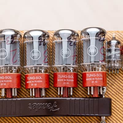 1959 Fender Tweed Twin 5F8-A High Power Vintage 2x12 Tube Amp, 100% Original Circuit, Jensen P12N image 22