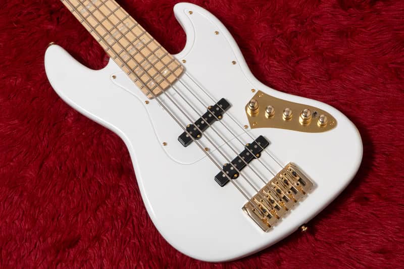 【new】Swing Guitars / Jazz Deluxe 5 White 4.735kg #26010009【GIB Yokohama】【price included SHIPPING & IMPORT TAX & VAT】 image 1