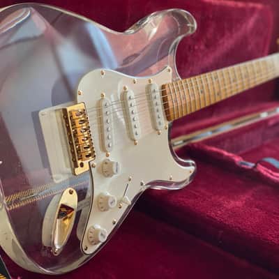 Fender Japan Very RARE Order Made 2004 Lucite Stratocaster MIJ w/ Hardcase image 1