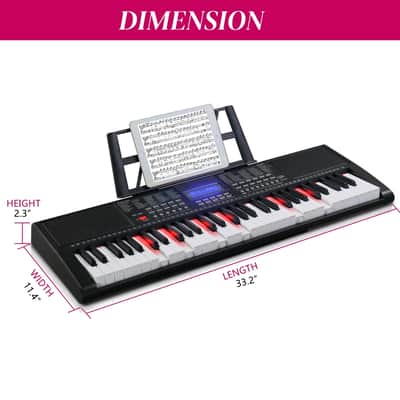 Glarry GEP-105 61-Key Portable Electronic Piano Keyboard image 8