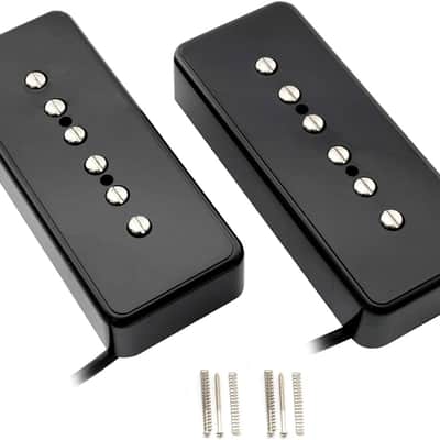 Brio P90 Soap Bar Alnico 5 Black Set image 5