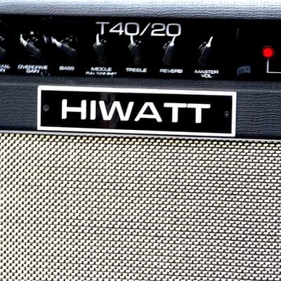 2025 Hiwatt T40/20 Watt 1x12 Octapulse Dual Tube Wattage Guitar Combo Amp w/Footswitch! VERY NICE!!! image 4