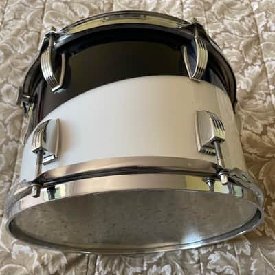 Ludwig Tom Vistalite Pattern E  Mid 70’s - Black & White Swirl image 3