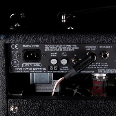 Pre-Owned Rivera Clubster Royale Rec 1x10" Black With Tan Grille Guitar Amp Combo image 8
