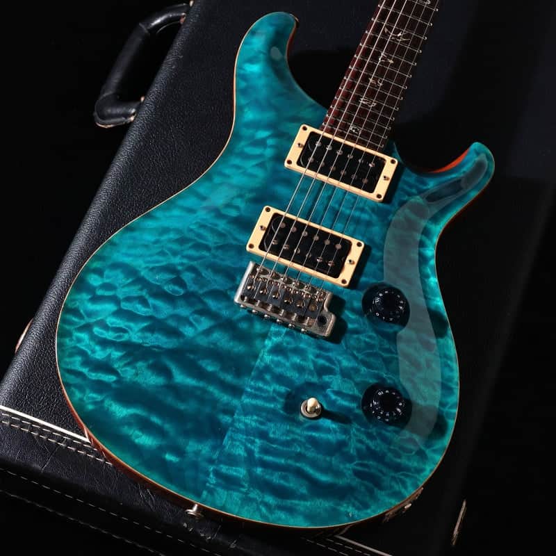 Paul Reed Smith (PRS) 2008 Custom 24 10Top Blue Matteo Wide Thin Neck [8 132057] (06/29) image 1