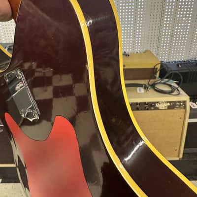 Yamaha SA-15 D Hollow Body 1968 - 1972 -MIJ - Maroon image 13