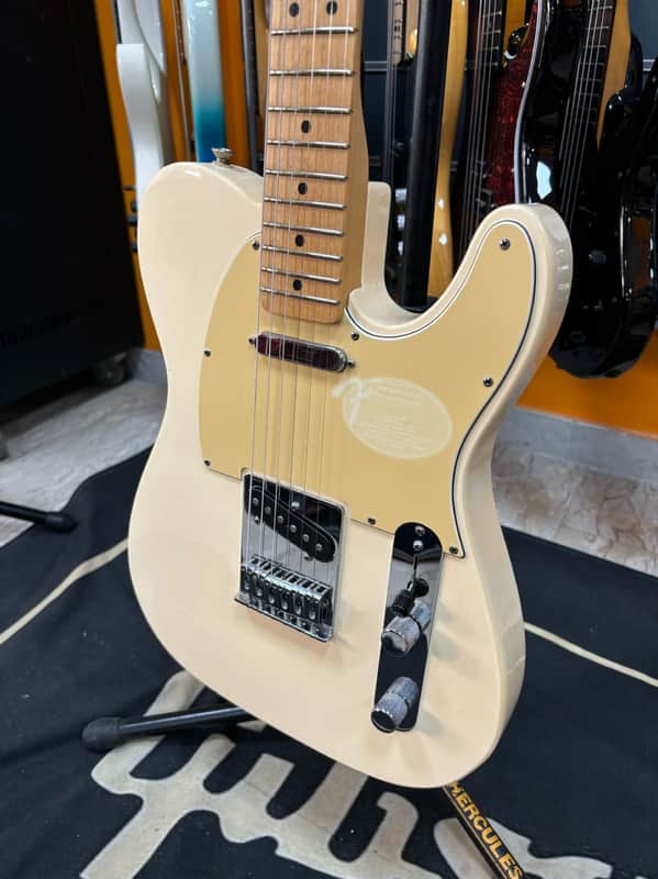 Fender Telecaster Standard Arctic White MIM White electric guitar Made in Mexico image 1
