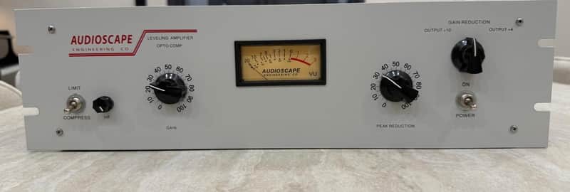 AudioScape Engineering Co. Opto Comp Leveling Amplifier 2016 - 2021 - Gray image 1
