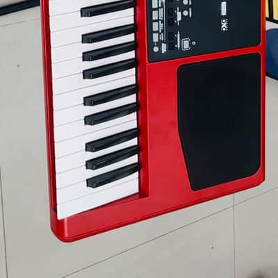 Korg Pa600 61-Key Red Arranger Workstation Used image 4
