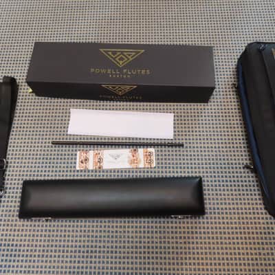 POWELL S0NARE PS 505 FLUTE -OPEN BOX + AURAMITE LIP PLATE, SIGNATURE H JOINT image 4