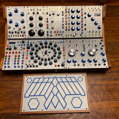 Buchla Skylab case 200e 200r Full System with Extra Modules and Cables image 2