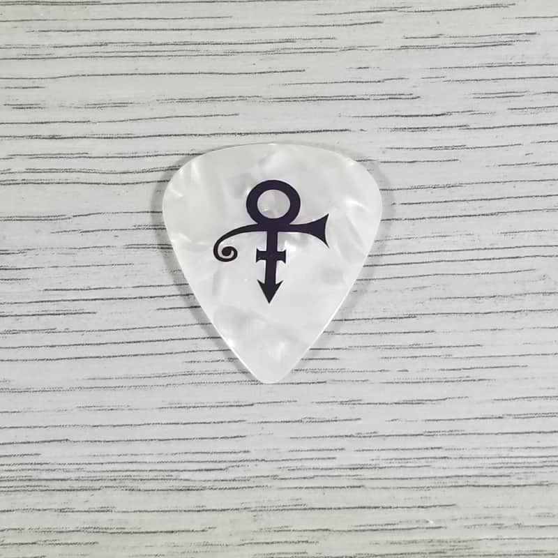 Prince Guitar Pick - Purple Pearloid - The Artist Symbol image 1