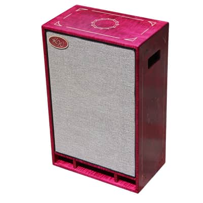 KW Cabs SIG-2 - Pomegranate AAAA Figured Maple 2x12 Guitar Speaker Cabinet image 1