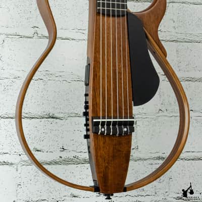 Yamaha SLG200N Silent Guitar Natural w/ bag (#C034) image 2