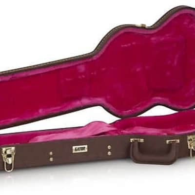 Gator GW-SG-BROWN Deluxe Wood SG Electric Guitar Case image 3