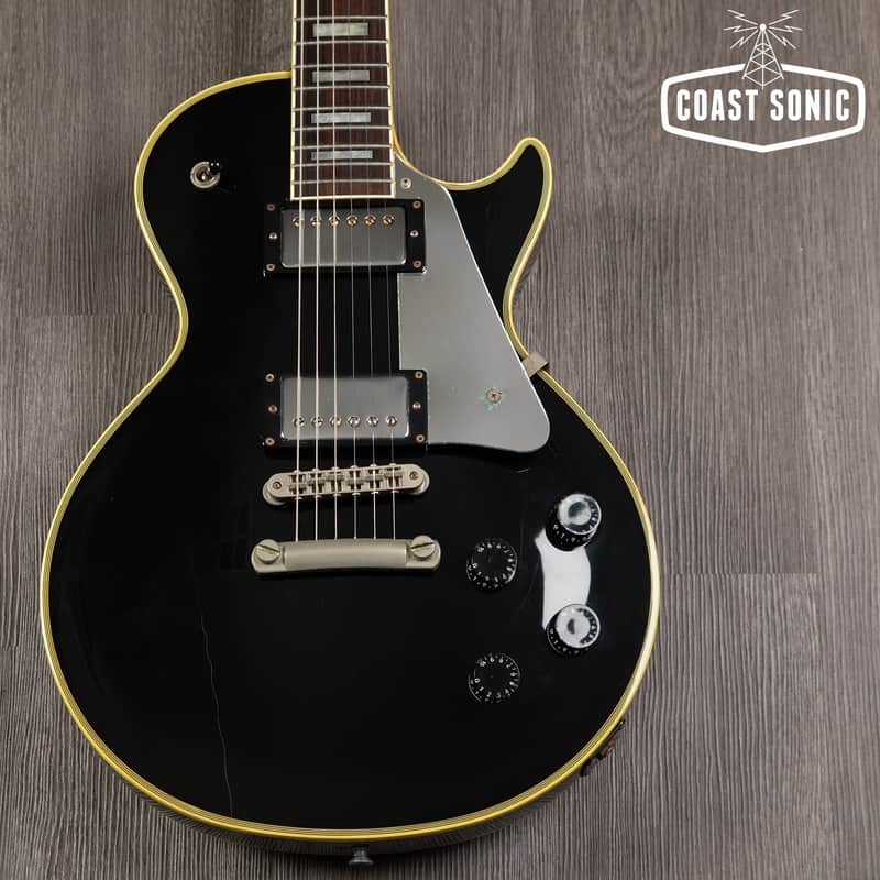 1990 Greco EGC-600 Les Paul Black Fujigen image 1