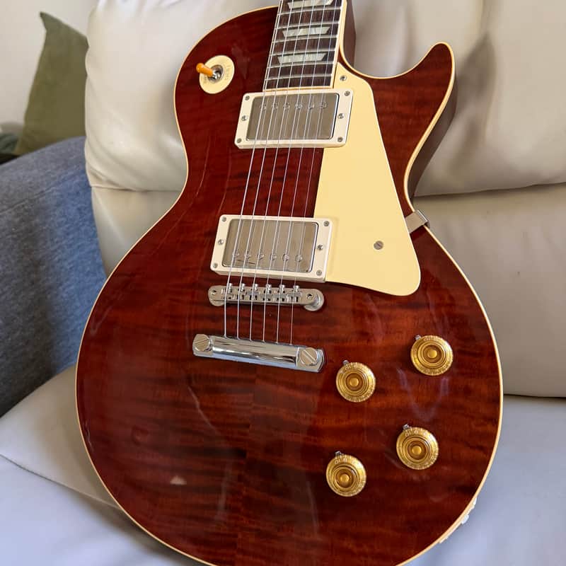 8.6 lb Gibson Custom Shop R0 Les Paul M2M - Root Beer Burst 2022 _ 1960 Reissue '60