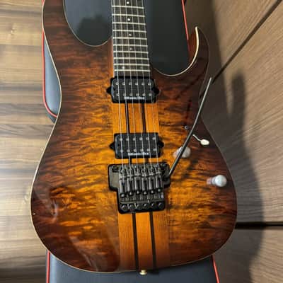 Ibanez RGT320Q-RBB Prestige 2005 - 2007 - Regal Brown Burst image 9