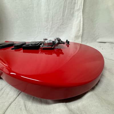 Hamer USA SS1 ss 1 Steve Stevens Signature Guitar with Case 1984 - Red image 18