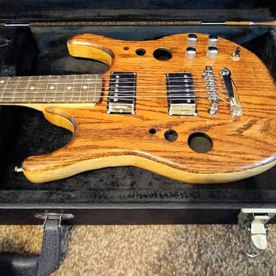 Wood Grain Semi Hollow Guitar - DEB Luthier Build image 6