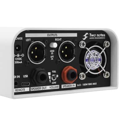 Two Notes Torpedo Captor X+ 16 Ohm Reactive Load Box, Attenuator, DynIR Cab Sim & IR Loader image 2