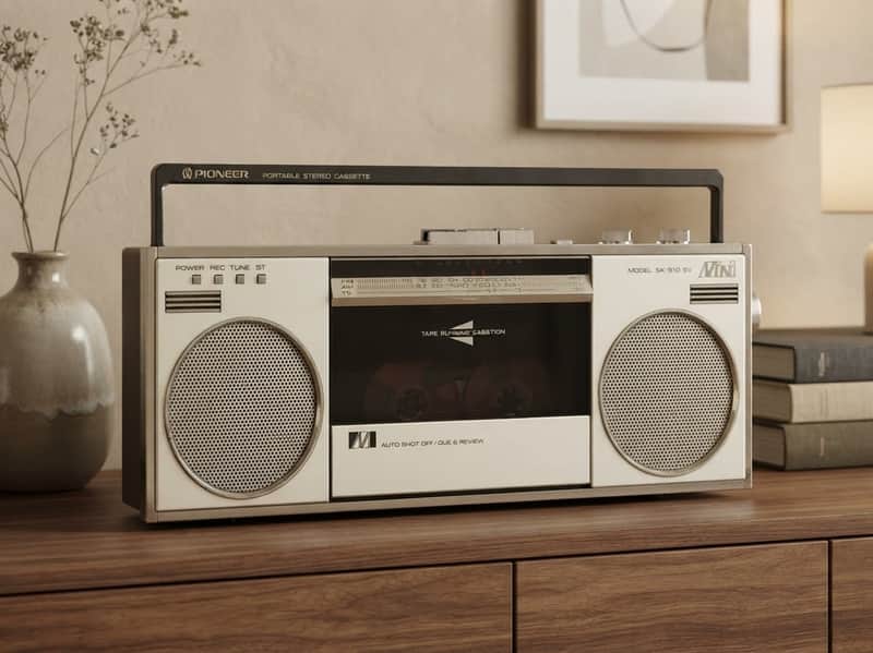 Pioneer SK-Q10 Rare Vintage Mini Cassette Boombox Component System Warranty image 1