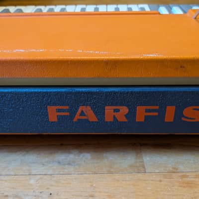 Farfisa Fast 2 49-Key Organ 1968 - 1971 - Orange - For Parts Only image 8