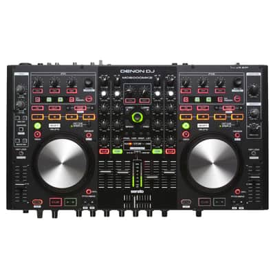 Denon MC6000 MK2 Professional 4-Ch Digital Controller w/ Serato DJ + Headphones image 2