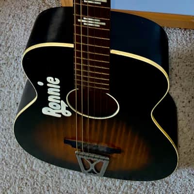 Harmony Stella 1950s 36" Parlor Guitar H929 image 1
