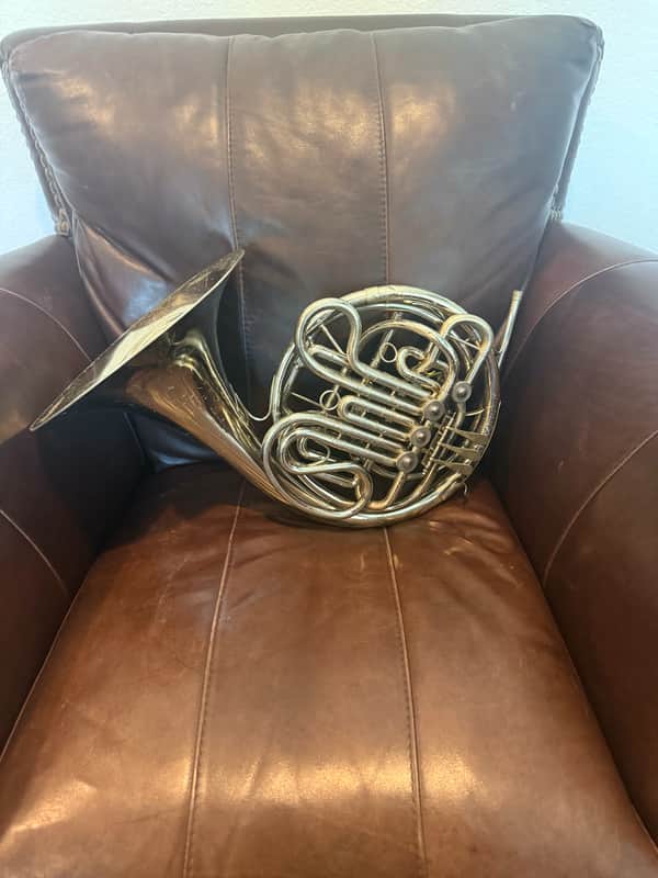Holton H179 Farkas Professional Model Double French Horn 2010s - Clear-Lacquered Nickel-Silver image 1