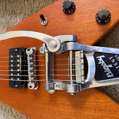 2016 Gibson Flying V Faded Natural (Lonnie Mack Tribute) image 4