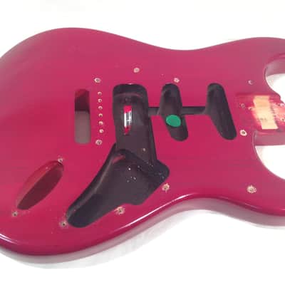 2002 Fender USA Thin Skin Nitro Stratocaster Highway One 3 Pound, 15 Ounce Body image 1