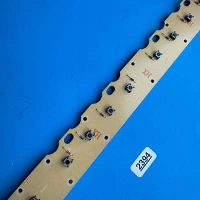 M-AUDIO O2 MIDI Controller Keyboard Part: Control Panel Button Circuit Board image 5