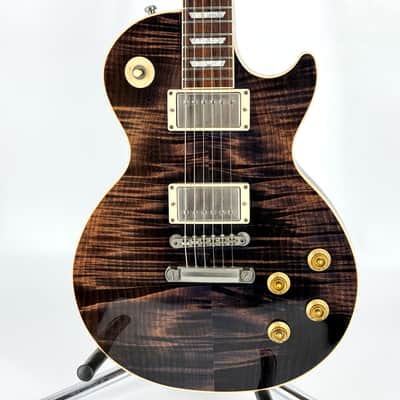 2005 Gibson Custom Shop Class 5 Les Paul - Trans Black image 5