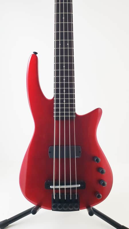 B-Stock WAV5 RADIUS Bass Guitar Metallic Crimson ID#B262 image 1