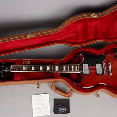 Gibson SG Standard - 2017 - Dark Cherry Burst w/OHSC image 16