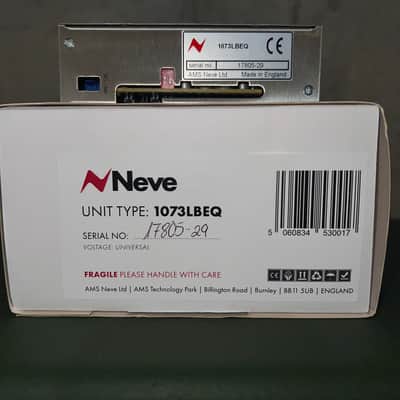 AMS Neve 1073LBEQ 500 Series Equalizer Module 2010s - Blue image 2