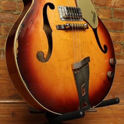 Gretsch 6117 Double Anniversary 1966 - Shaded Golden Sunburst image 10