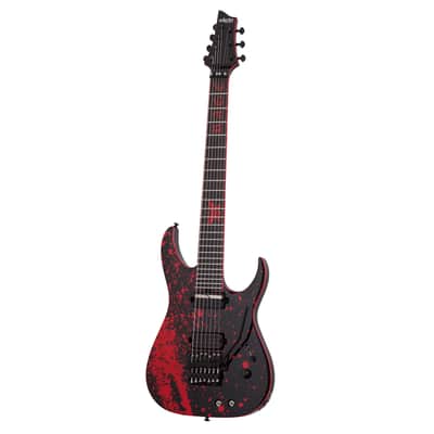 Schecter Sullivan King Banshee 7FRS - Obsidian Blood image 2