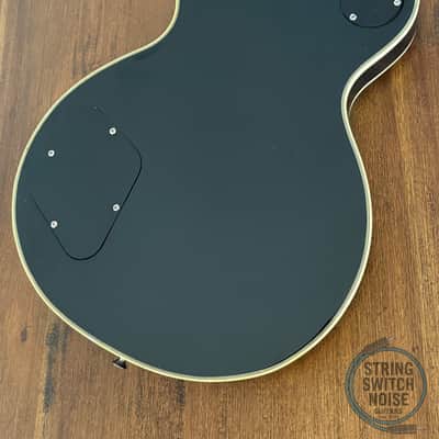 Greco Les Paul, Ebony (Black), Vintage 1974, Made In Japan, EG380B image 2