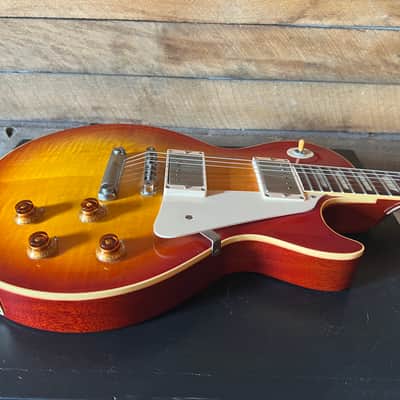 Gibson Custom Shop Les Paul 1958 Reissue Plaintop VOS 2013 Washed Cherry R8 image 8