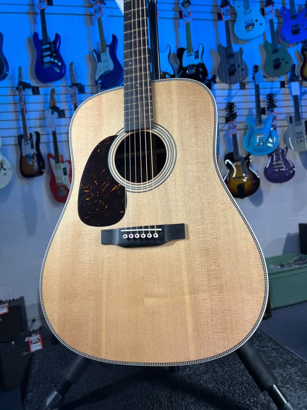 Martin D-28 Modern Deluxe Acoustic Left Handed - Natural GET PLEK'D! 194 image 1
