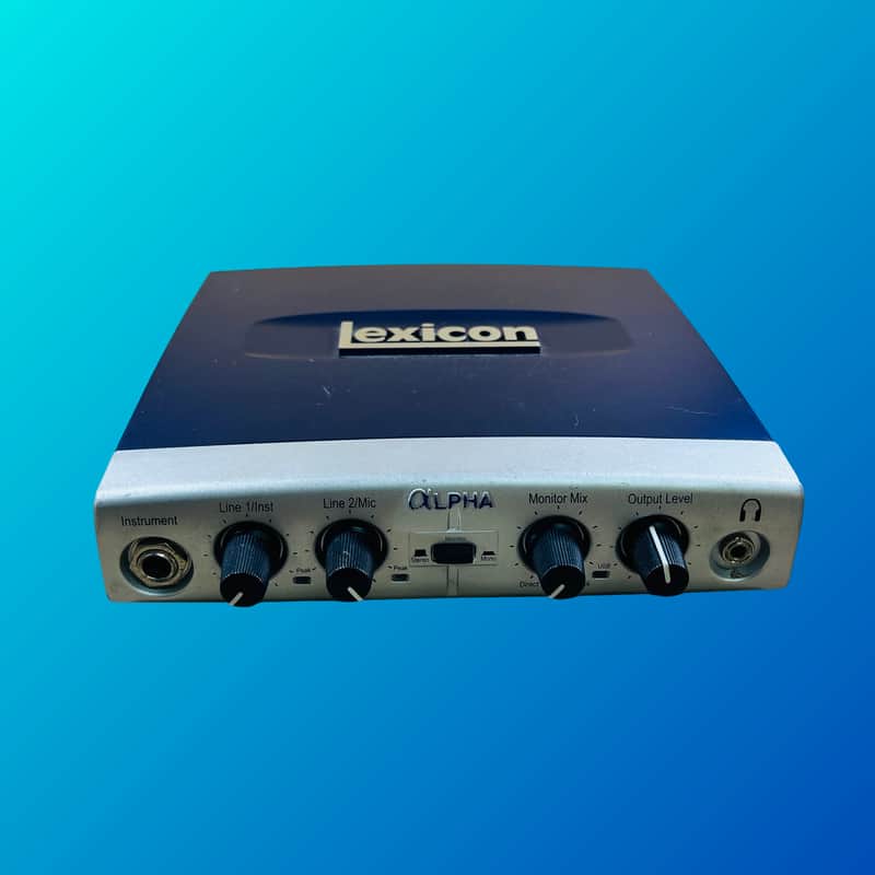 Lexicon Alpha USB Audio Interface image 1