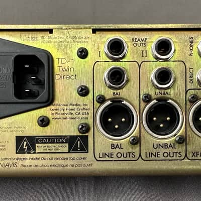Millennia TD-1 Twin Topology Channel Strip Plus TRK1 Rackmount Kit image 3