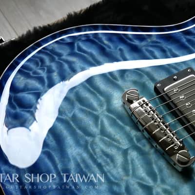 Nik Huber Dolphin II Hand-selected 5A Top-Turquoise Burst image 9