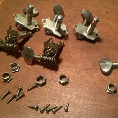 Grover G-98 late 1930s nickel tuners for prewar Martin 6:1 ratio image 1