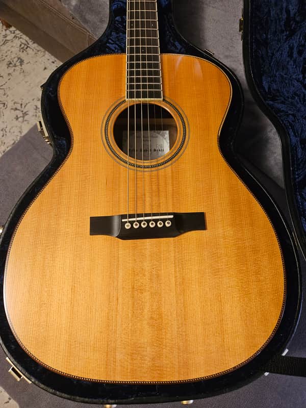 John David Scott mini-OM_[OO] | Serial No. JDS #09-07 | Wenge / Sitka | Nitrocellulose image 1