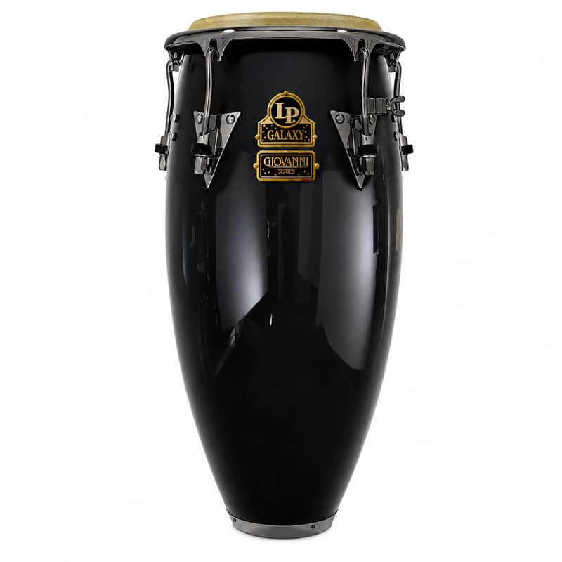 LP Special Edition Giovanni Galaxy CCII Z Mango 11" Quinto - Piano Black / Black Nickel Hardware image 1