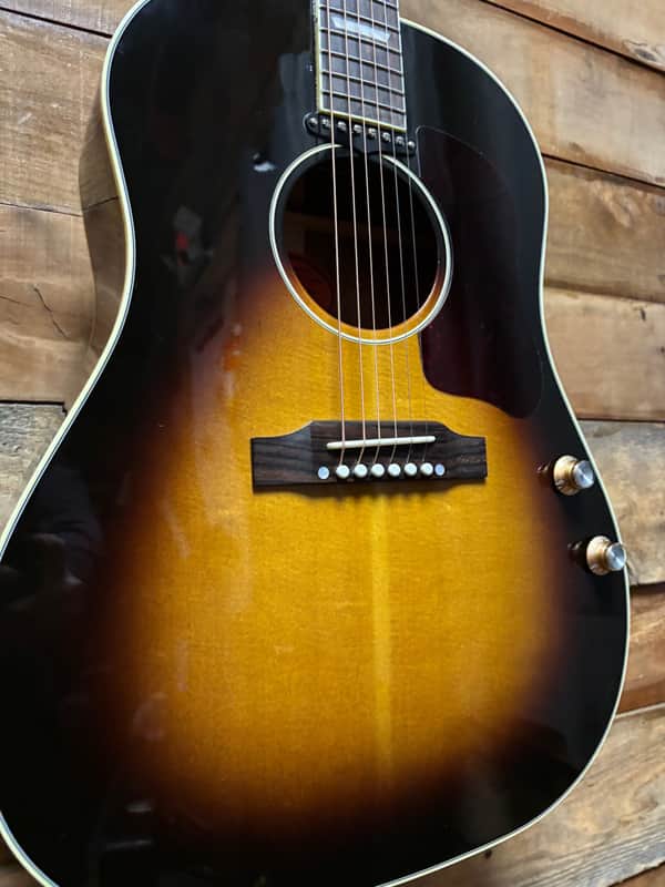 Gibson J-160E Original Vintage Sunburst w/case image 1