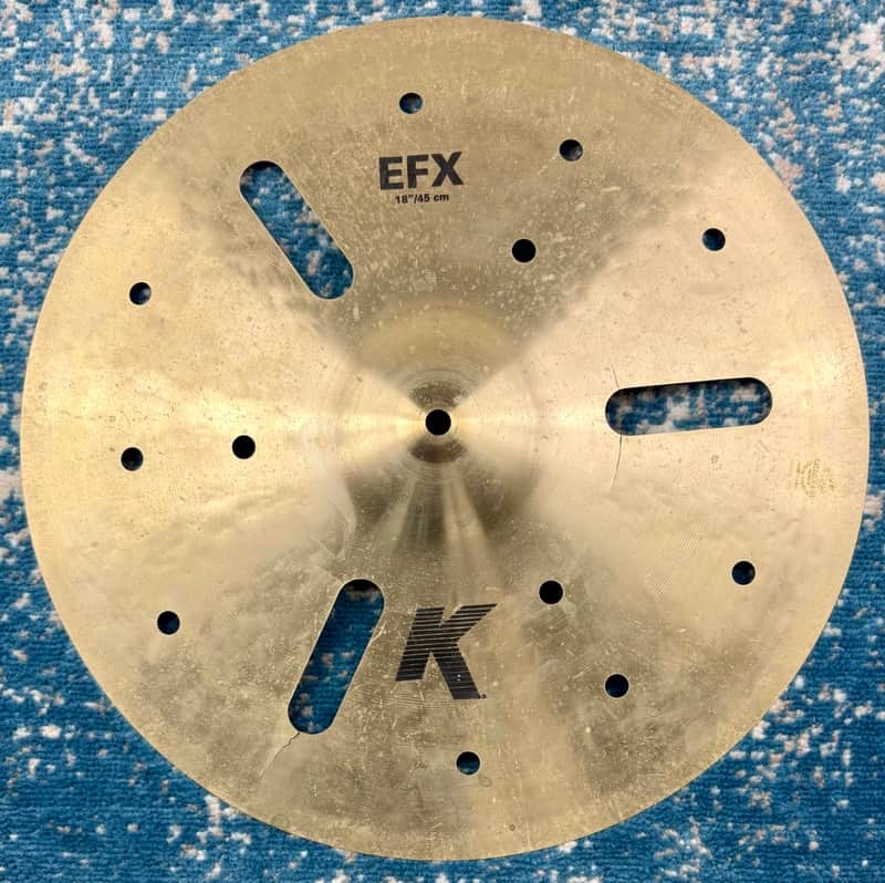 (CRACKED AF) 18” Zildjian K EFX image 1